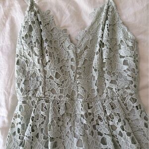 Astr Soft Lace Dress